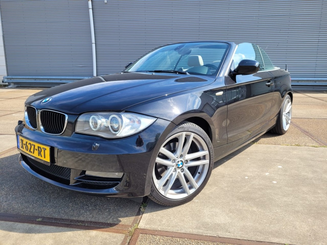 BMW 1-serie Cabrio - 125i High Executive 6 Cil, Automaat, leder - AutoWereld.nl