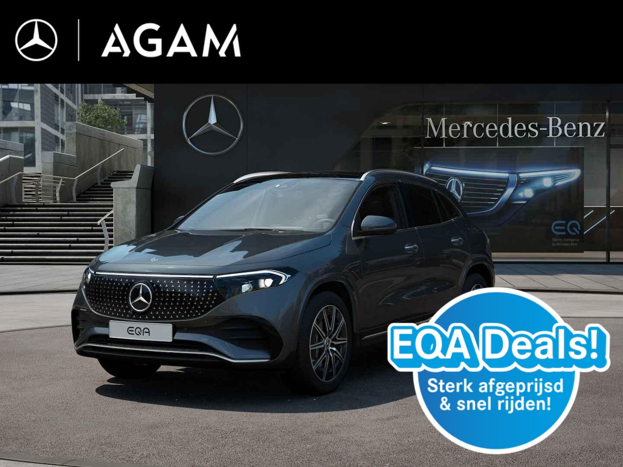 Mercedes-Benz EQA - 250+ Business Solution AMG 71 kWh 250+ Business Solution AMG 71 kWh - AutoWereld.nl