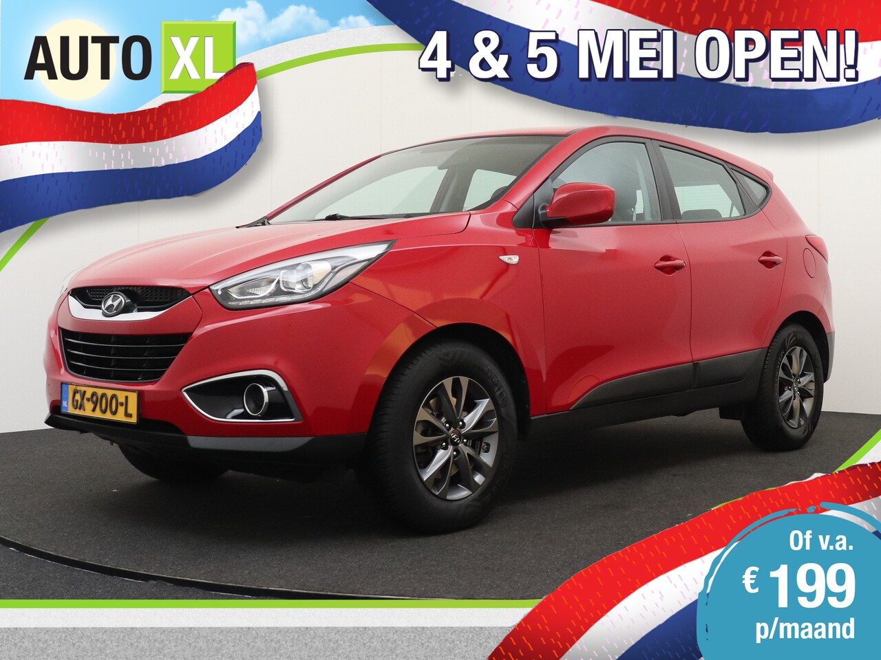 Hyundai ix35 - 1.6 GDI 135 PK i-Drive Airco 16'LMV - AutoWereld.nl