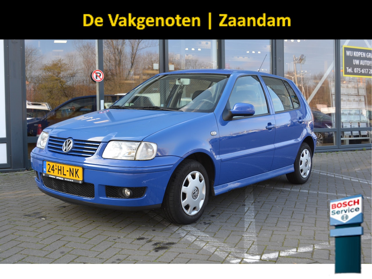 Volkswagen Polo - 1.4 Trendline Orgineel Nederlands, NAP, Airco, Buitenspiegels van binnenuit verstelbaar, D - AutoWereld.nl