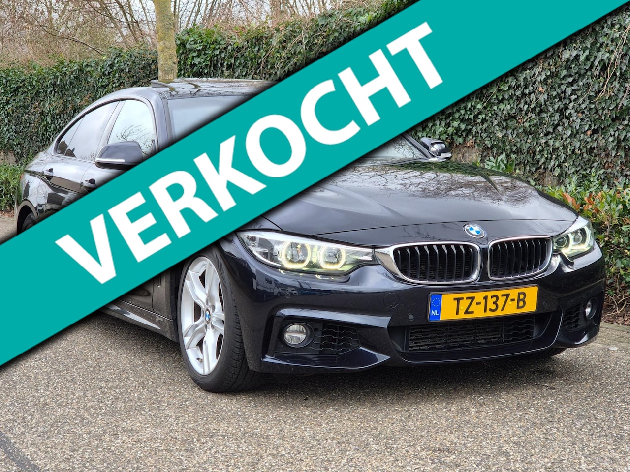 BMW 4-serie Gran Coupé - M Sport Schuifdak Apple Carplay NL Rijklaar Shadowline 418i High Executive - AutoWereld.nl