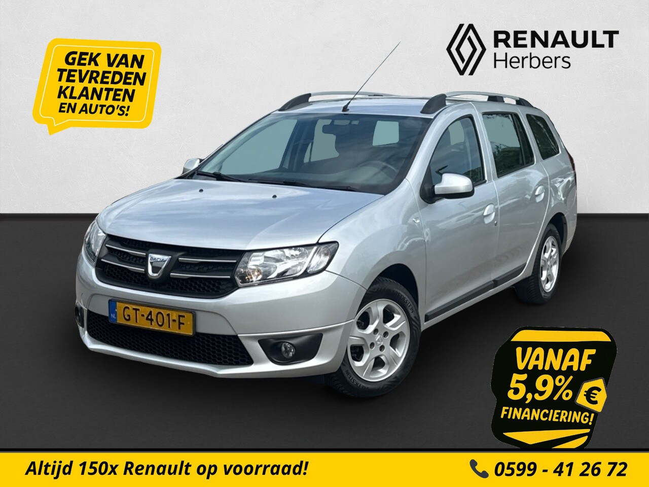 Dacia Logan MCV - 0.9 TCe Prestige CRUISE / TREKHAAK / NAVI / ALL SEASON - AutoWereld.nl