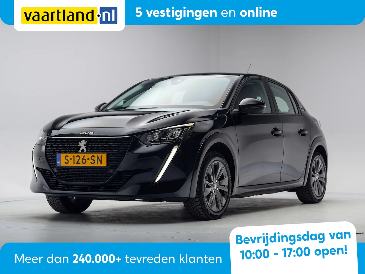 Peugeot e-208 - EV Active Pack 50kWh 3-fase [ LED Navi Climate ] - AutoWereld.nl