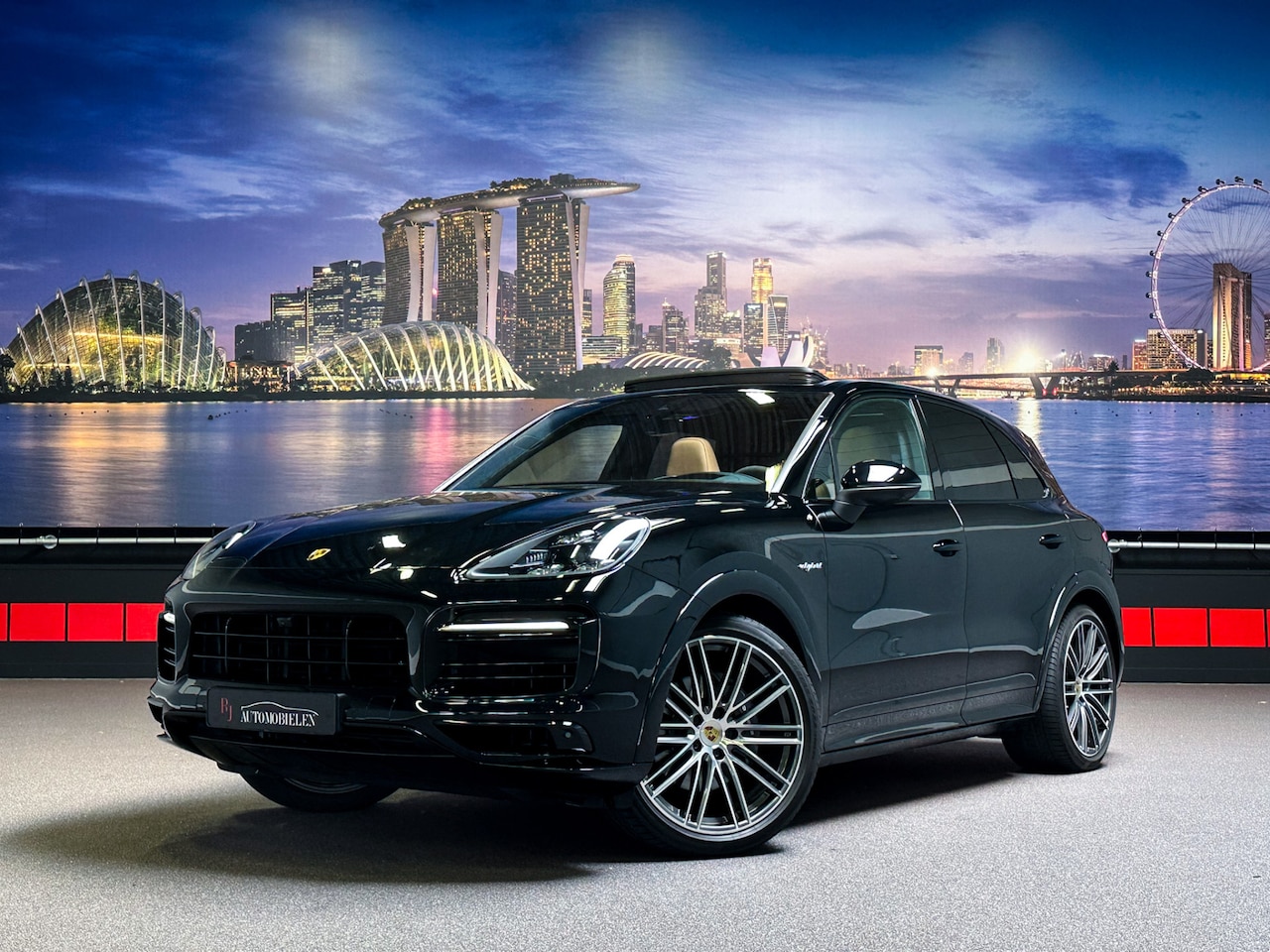 Porsche Cayenne - 3.0 E-Hybrid |Burmester|SportDesign+Chrono|HUD|Alcantara|NL NAP - AutoWereld.nl
