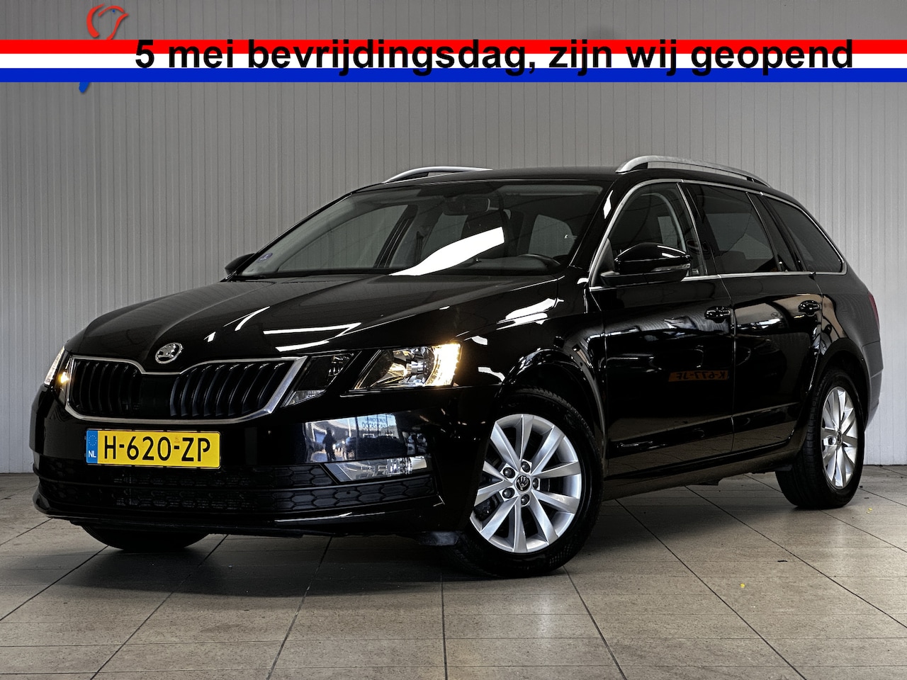 Skoda Octavia Combi - 1.0 TSI Greentech Business Edition/ Trekhaak/ Half-Leder/ 16'' LMV/ Extra getint glas/ Sto - AutoWereld.nl