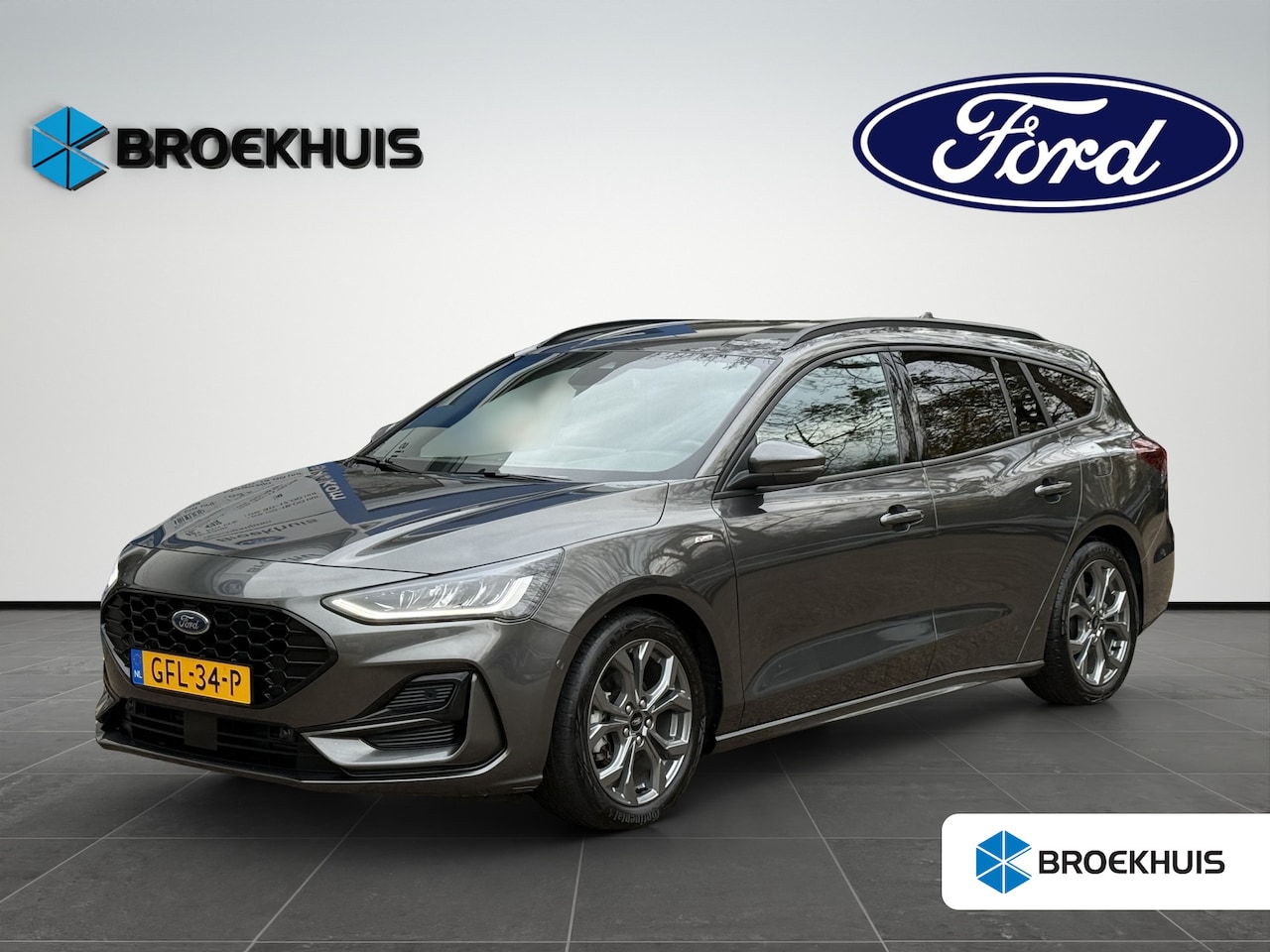 Ford Focus - 1.0 EcoBoost Hybrid ST Line Automaat 155pk | Wegklapbare Trekhaak | Winter pack | Adaptive - AutoWereld.nl