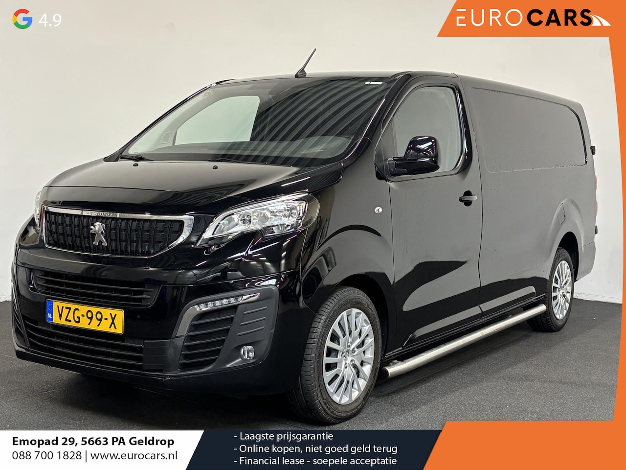 Peugeot Expert - 145PK Automaat L3 Trekhaak Navigatie parkeersensoren Airco 3 zits cruise control - AutoWereld.nl
