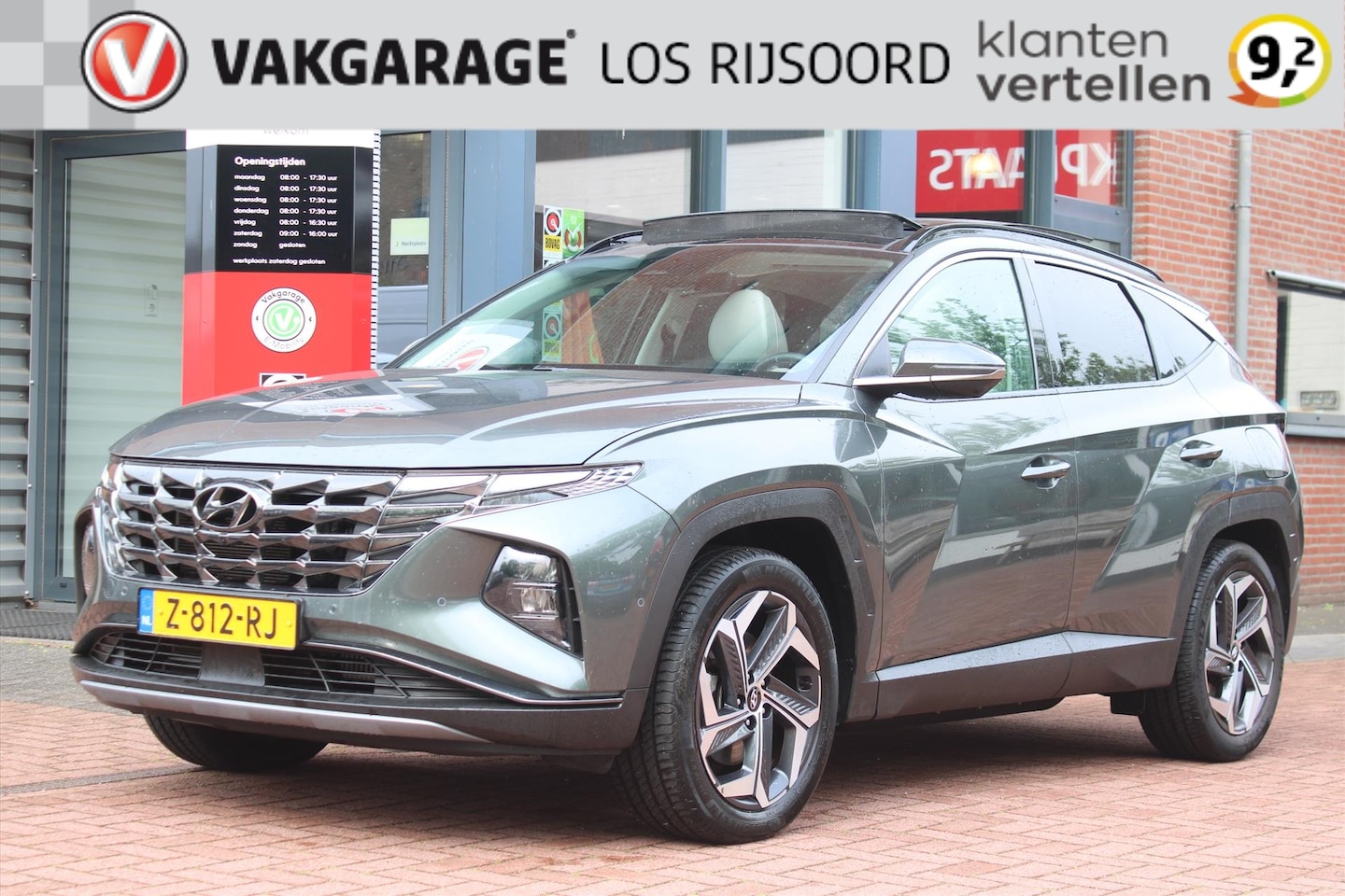 Hyundai Tucson - 1.6 T-GDi PHEV Aut. *Premium Sky* | Carplay | Schuifdak | Adaptive cruise & Climate Contro - AutoWereld.nl
