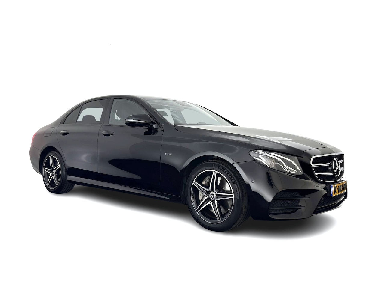 Mercedes-Benz E-klasse - 350 e Business Solution AMG Aut. *LEATHER-FABRIC | FULL-LED | AMBIENT-LIGHT | CAMERA | NAV - AutoWereld.nl