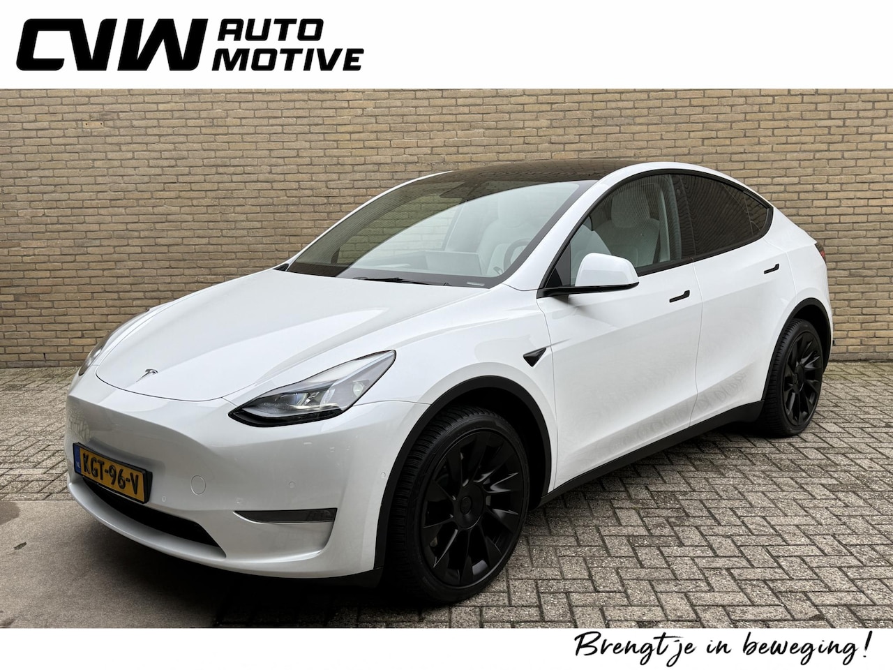 Tesla Model Y - Long Range AWD 75 kWh | 92% SOH | Panoramadak | Lederen bekleding | Autopilot | Navigatie - AutoWereld.nl