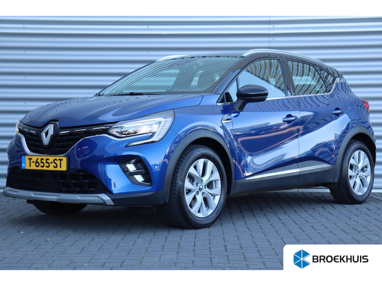 Renault Captur - 1.6 E-TECH PLUG-IN HYBRID 16P0K INTENS AUTOMAAT / NAVI / CLIMA / FULL-LED / 17" LMV / KEYL - AutoWereld.nl