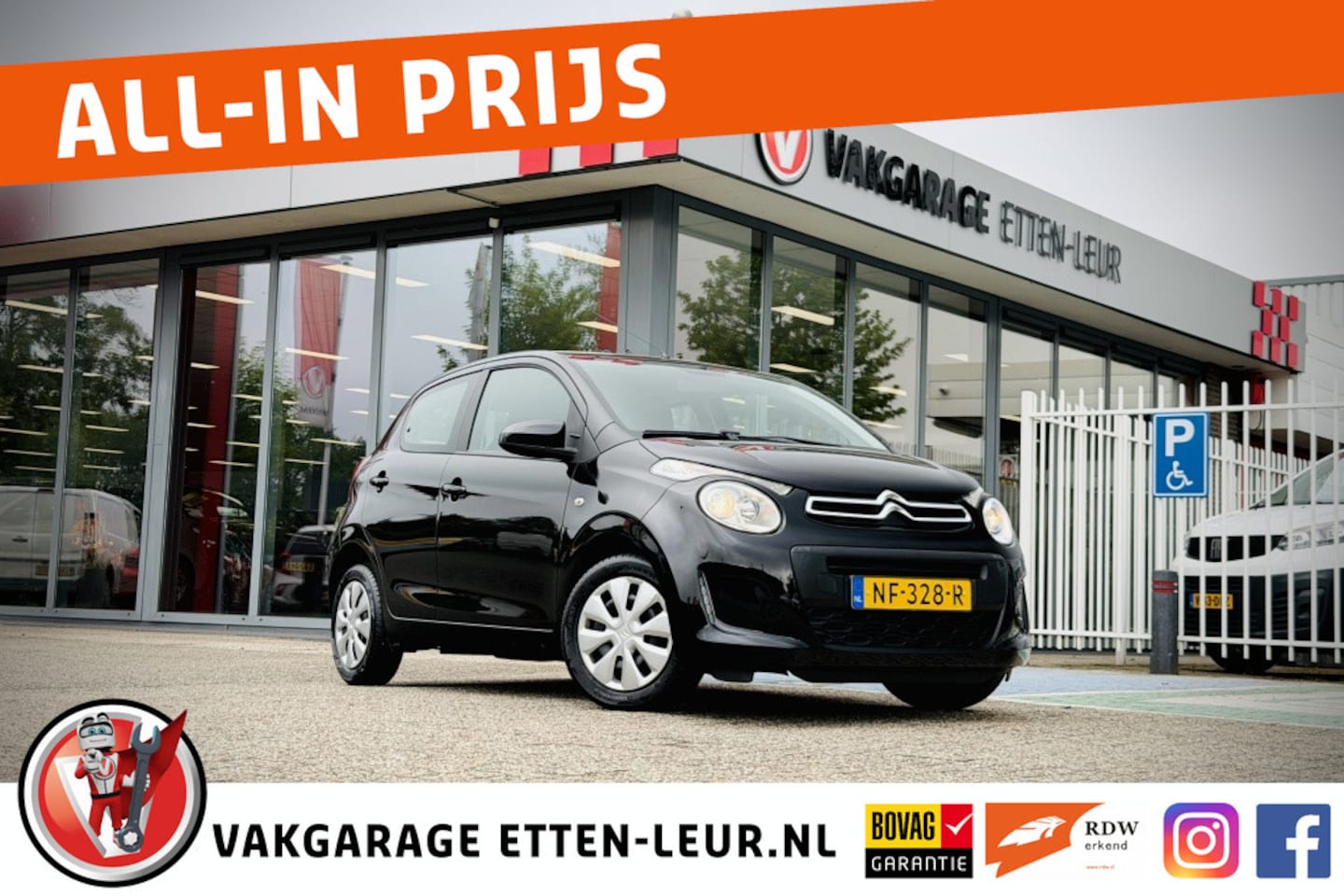 Citroën C1 - 1.0 e-VTi Selection | AIRCO | BLUETOOTH - AutoWereld.nl