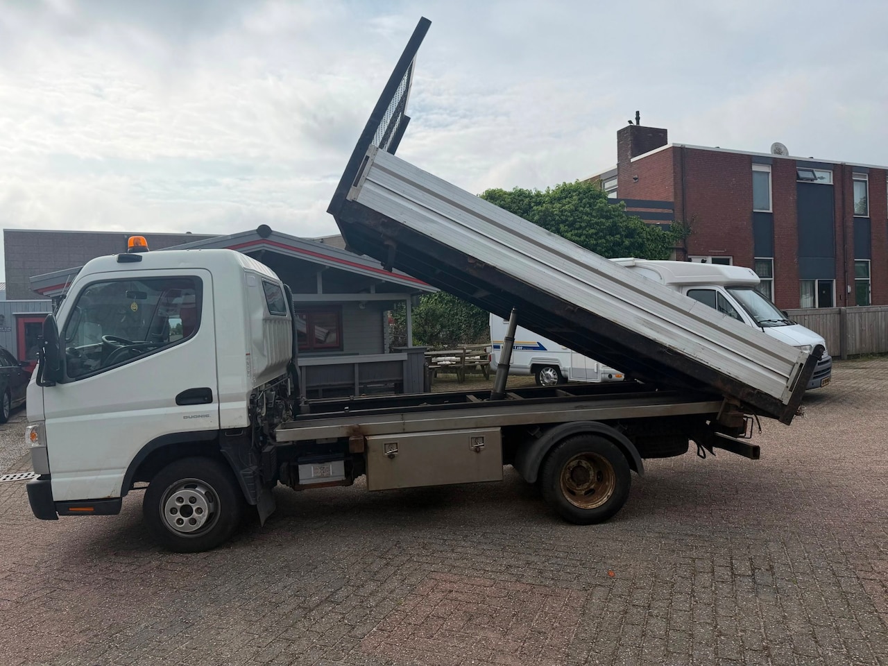 Mitsubishi Canter - 3C13,3.0Di,96kw/131pk3-ZIJDIGE KIEPER,AC - AutoWereld.nl