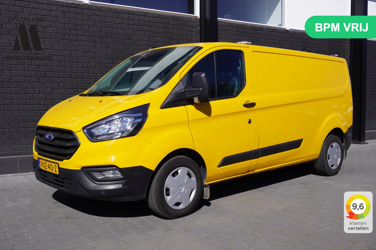 Ford Transit Custom - 2.0 TDCI 130PK L2 EURO 6 - Airco - Cruise - Trekhaak - € 13.900,- Excl. - AutoWereld.nl