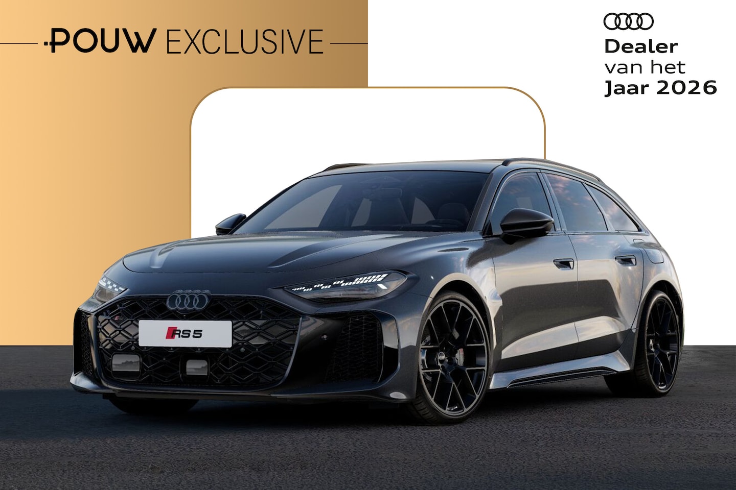 Audi RS5 - Avant 2.9 e-hybrid 639pk quattro | Panoramadak | RS Keramische Remmen - AutoWereld.nl