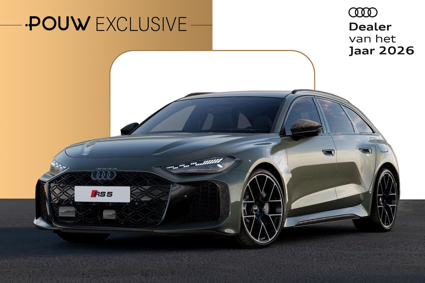 Audi RS5 - Avant 2.9 e-hybrid 639pk quattro | Carbon Camouflage | RS Keramische Remmen - AutoWereld.nl