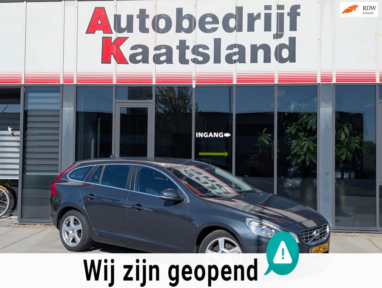 Volvo V60 - 1.6 DRIVe Momentum - Clima -Cruise - - AutoWereld.nl