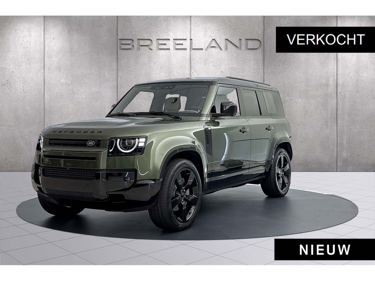 Land Rover Defender 110 - P300e 110 HSE Dynamic Edition | Panoramadak | Elektrische trekhaak | 22" Gloss Black Wools - AutoWereld.nl