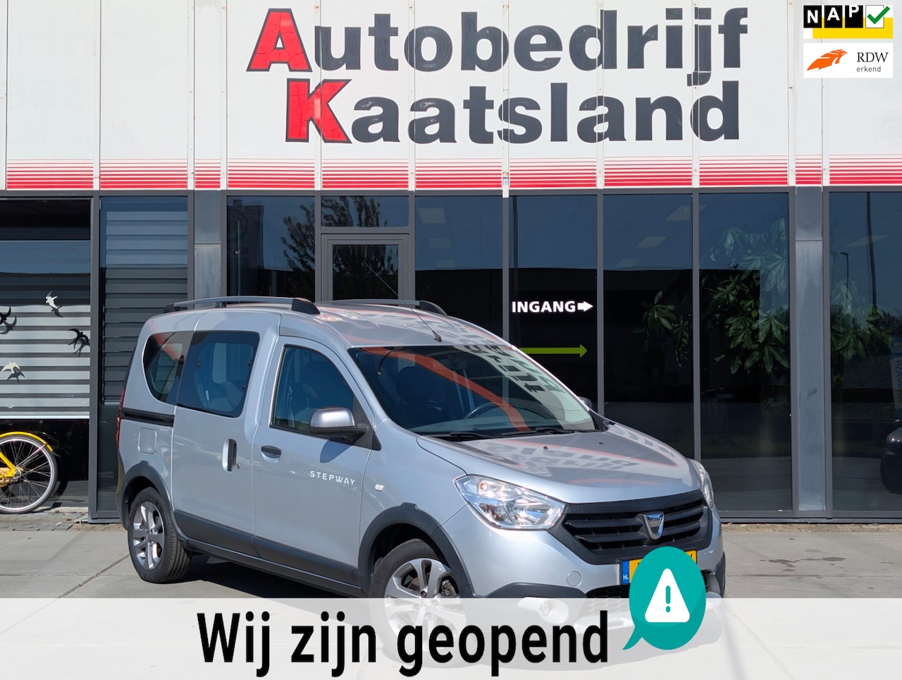 Dacia Dokker - 1.2 TCe S&S Stepway - Airco - Pdc - Cruise - - AutoWereld.nl