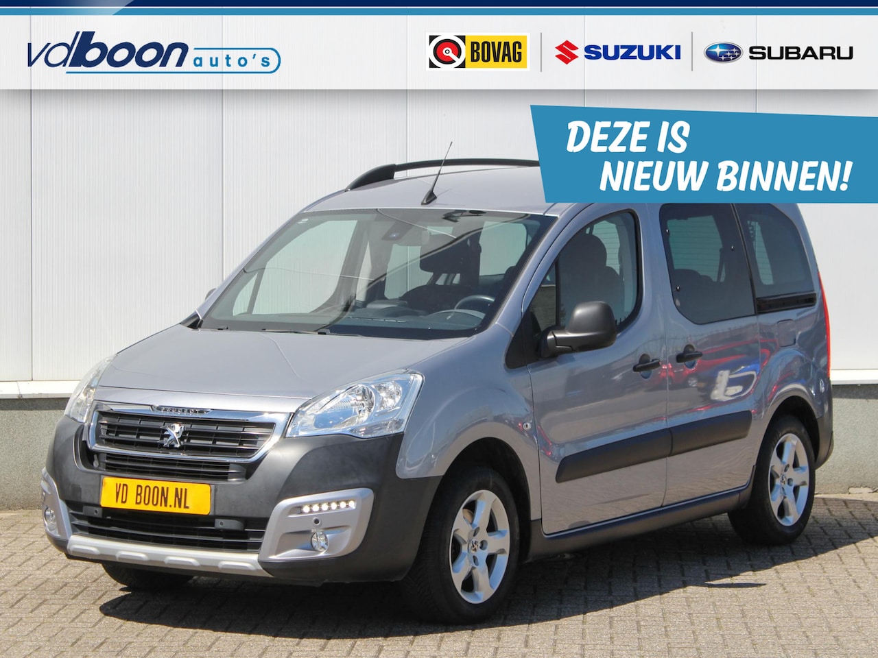 Peugeot Partner Tepee - 1.2 PureTech Allure | Clima | Camera | Cruise | Trekhaak - AutoWereld.nl