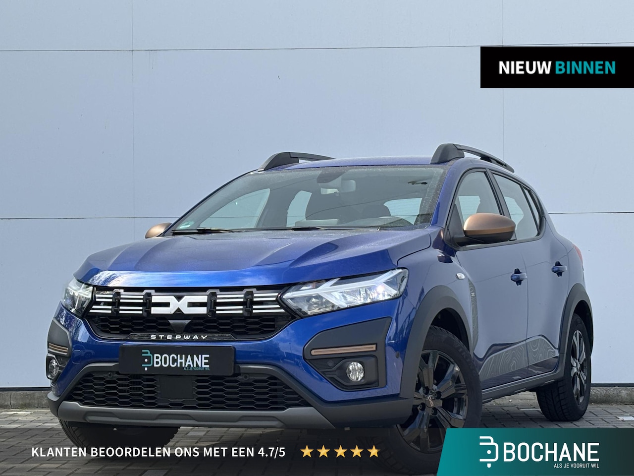 Dacia Sandero Stepway - 1.0 TCe 100 ECO-G Up&Go | 1e Eig | Trekhaak | Navigatie | - AutoWereld.nl
