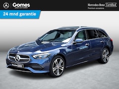 Mercedes-Benz C-klasse Estate - 300 e Luxury Line | Leder Beige | Panoramadak | Winter Pakket | Trekhaak | DIGITAL LIGHT |