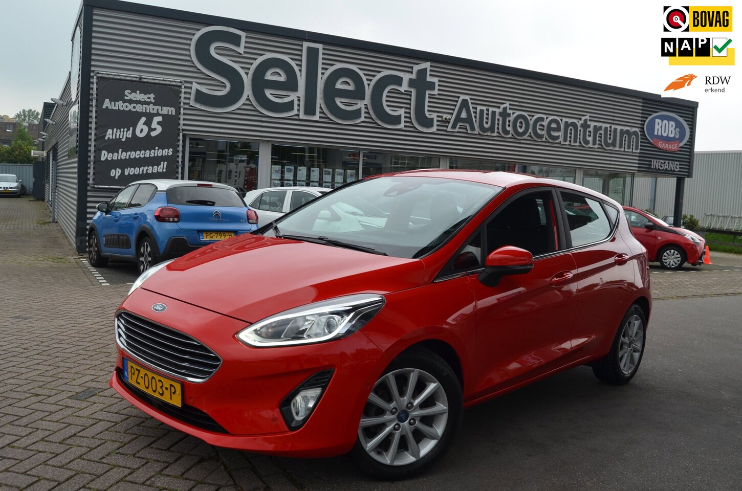 Ford Fiesta - 1.0 EcoBoost Titanium| Ecoboost|LMwiel|ECC| - AutoWereld.nl