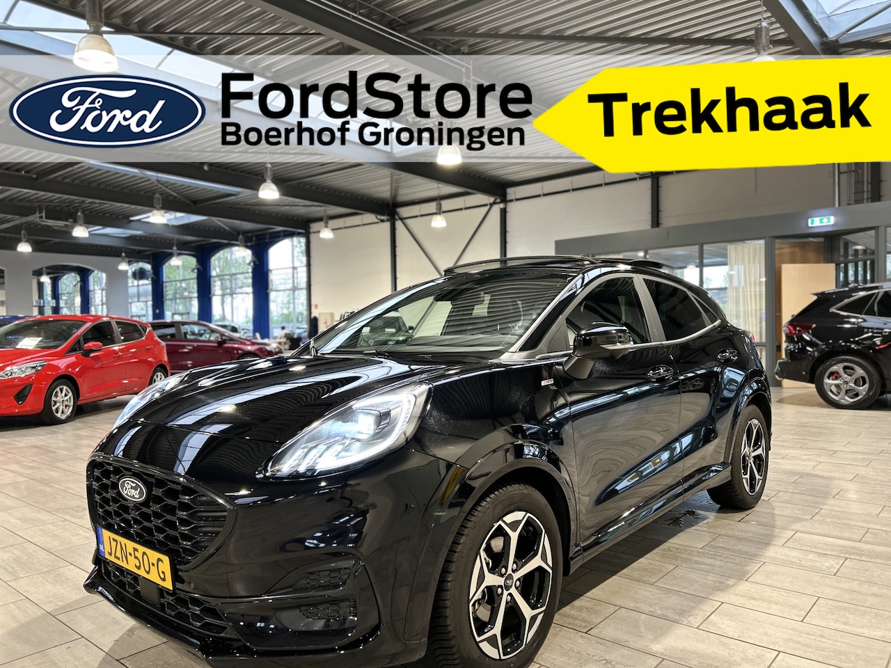 Ford Puma - EcoBoost Hybrid 125pk ST-Line | Trekhaak | Winter Pack | Pano | Adapt. Cruise | 360 Camera - AutoWereld.nl