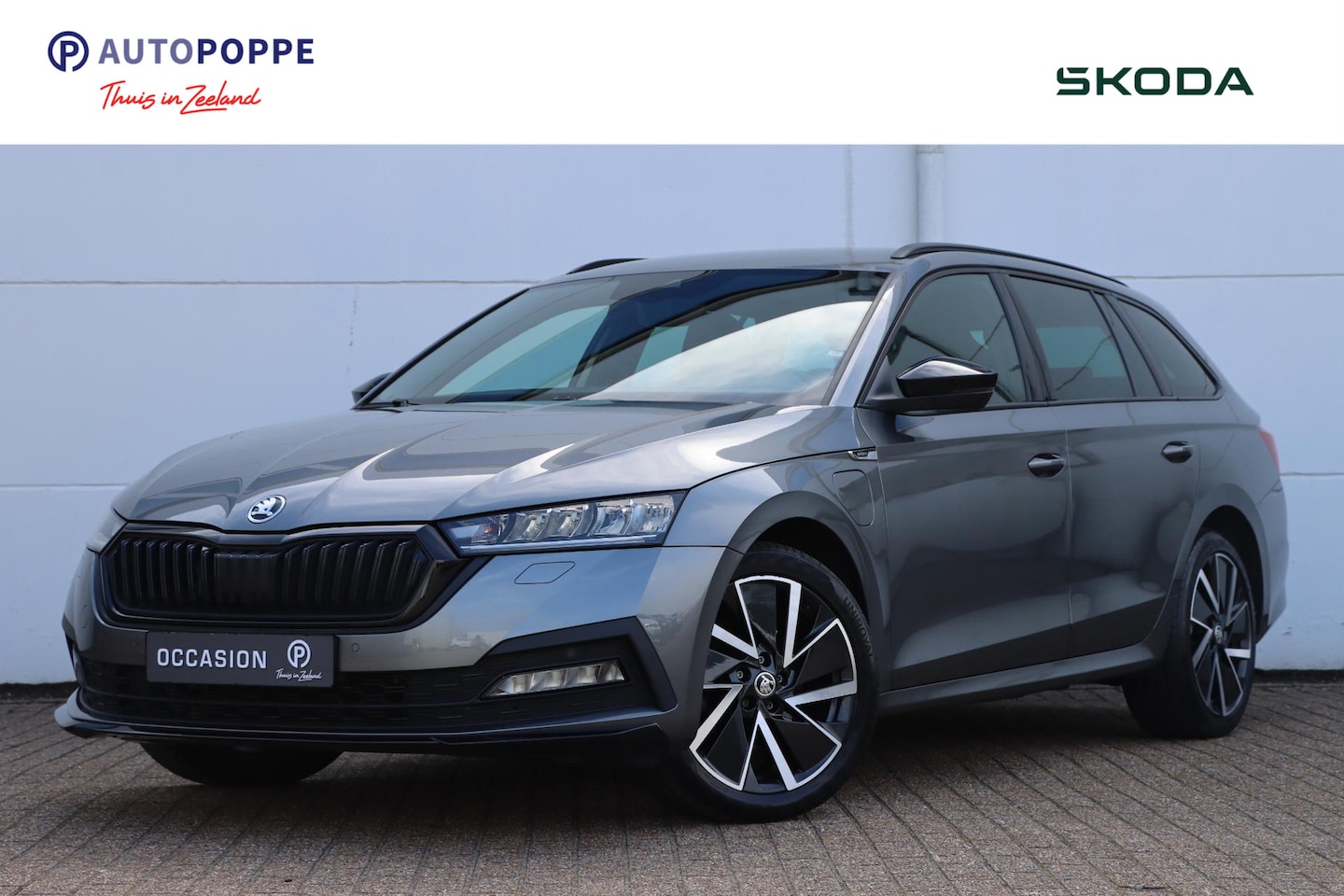 Skoda Octavia Combi - 1.4 TSI iV PHEV Sportline Business | Stoelverwarming voor- en achter | Stuurverwarming | A - AutoWereld.nl