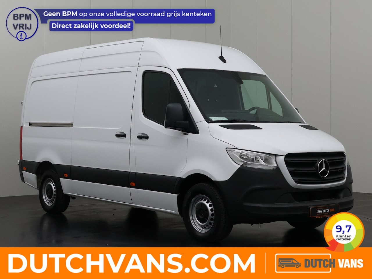 Mercedes-Benz Sprinter - 317CDI Automaat L2H2 | Multimedia | Camera | Airco | Cruise | 3-Zits - AutoWereld.nl