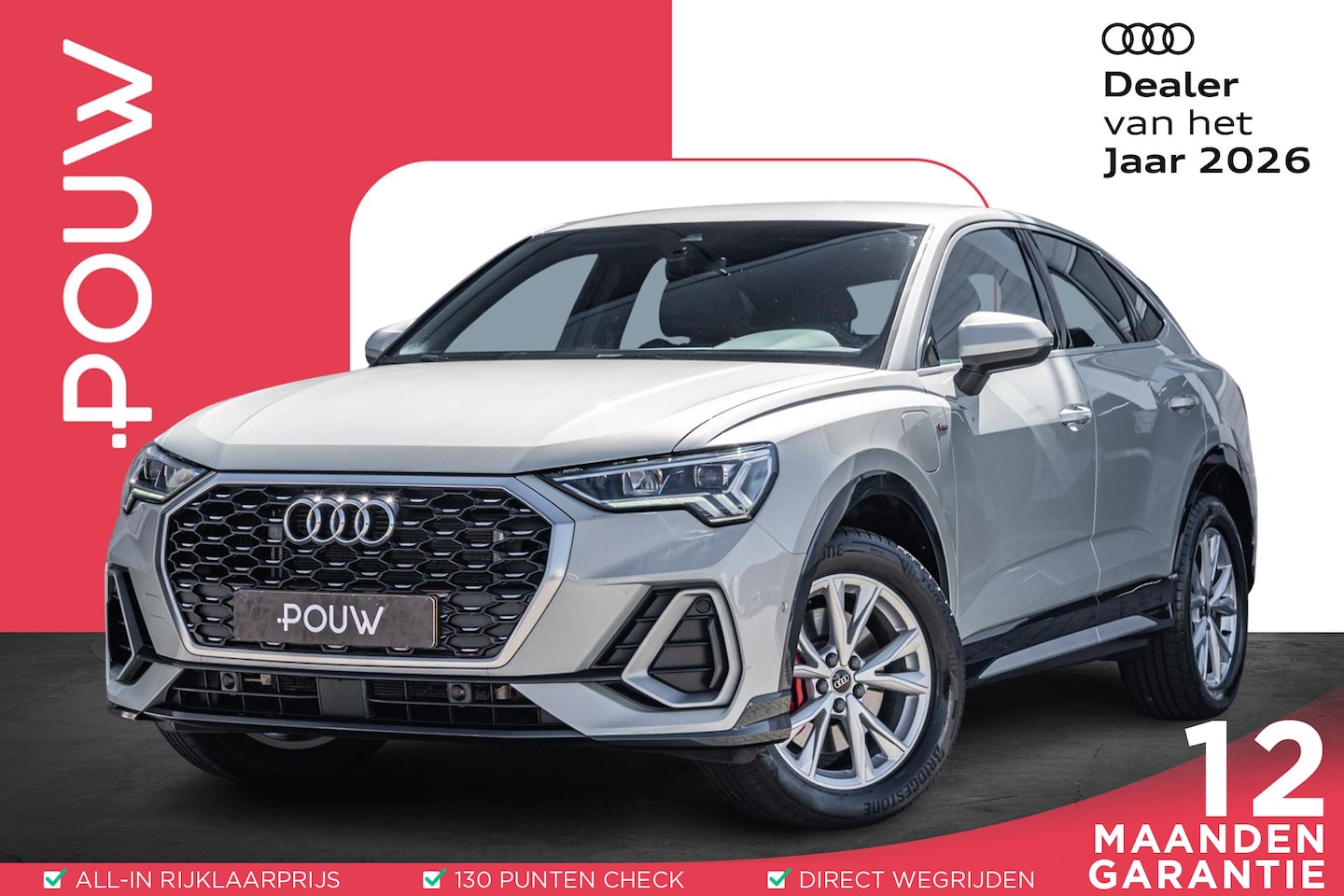 Audi Q3 Sportback - 45 TFSIe 245pk S Edition | Leder | Achteruitrijcamera | Stoelverwarming - AutoWereld.nl