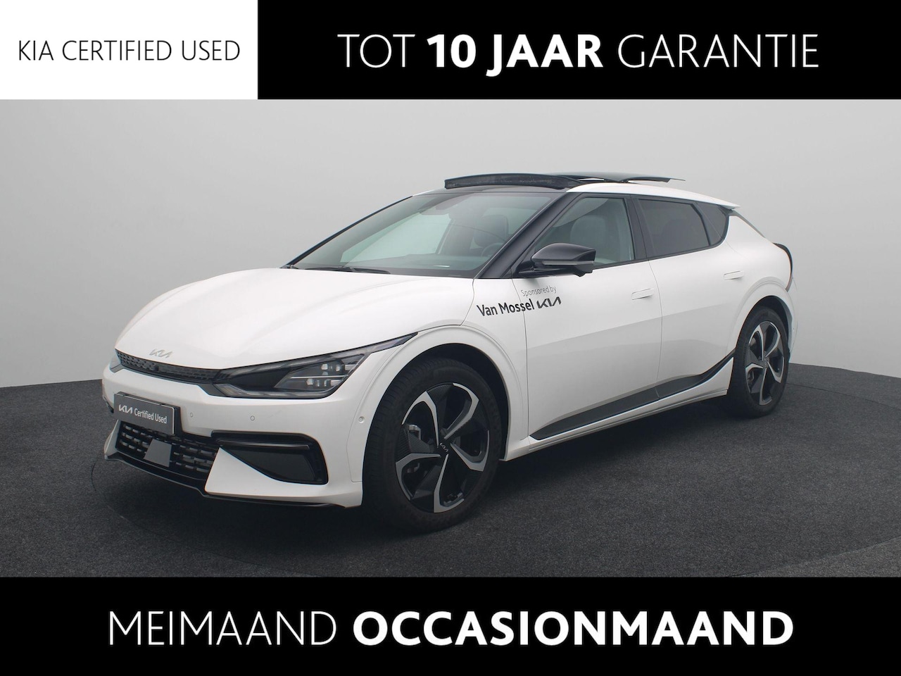 Kia EV6 - GT-Line 77.4 kWh | LED | Meridian Sound | Panoramadak | Memory | 20inch Velgen | Stoelverw - AutoWereld.nl