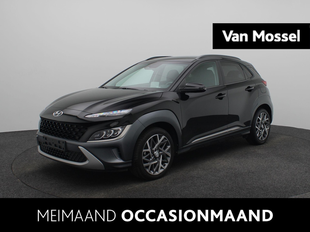 Hyundai Kona - 1.6 GDI HEV Fashion Design Sky | Elektrisch schuif-/kanteldak | Adaptieve Cruise | Achteru - AutoWereld.nl