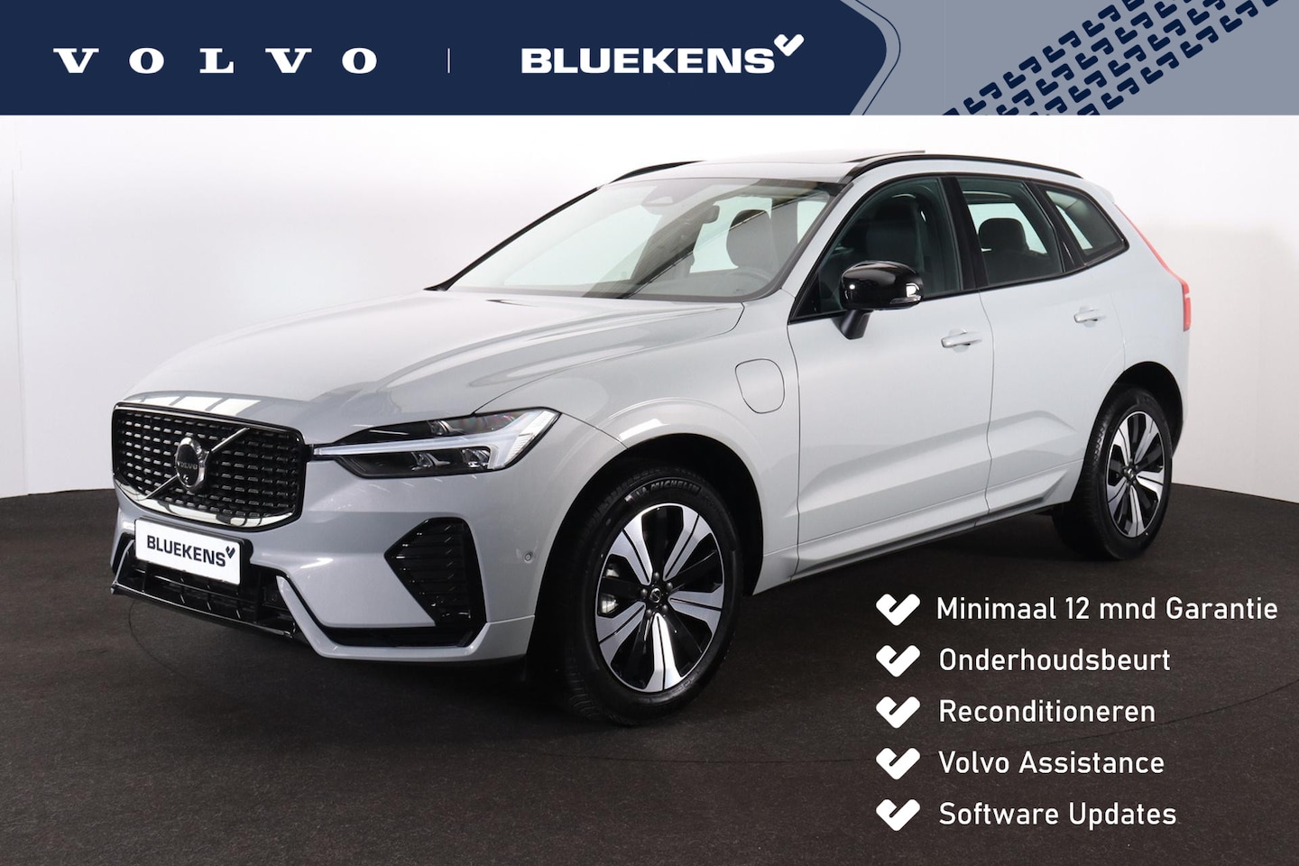 Volvo XC60 - T6 Recharge AWD Plus Dark - Panorama/schuifdak - IntelliSafe Assist & Surround - 360º Came - AutoWereld.nl