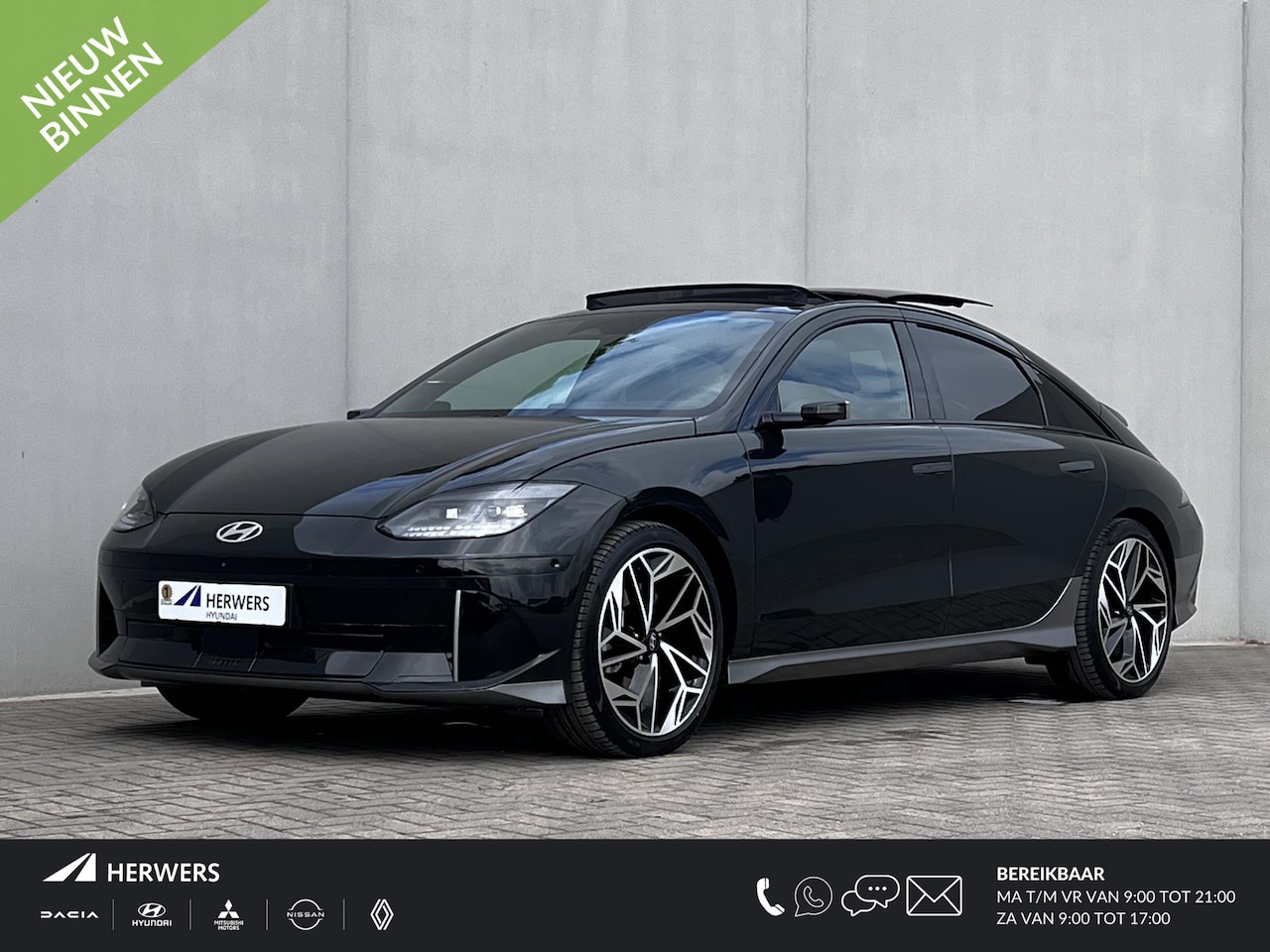 Hyundai IONIQ 6 - Lounge AWD 325 pk 77.4 kWh / Dealer onderhouden / Camera spiegels / Schuifdak / Elektrisch - AutoWereld.nl