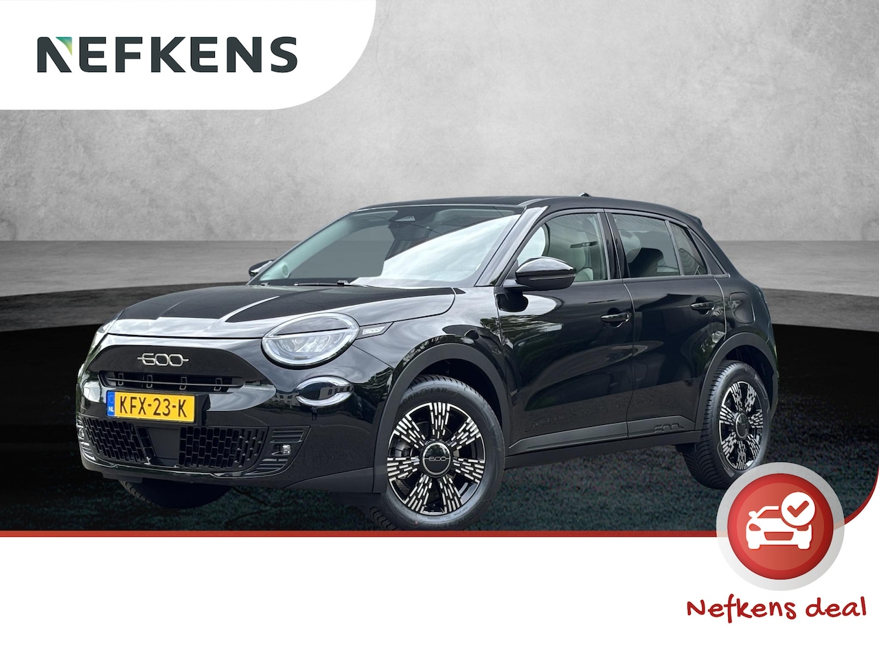 Fiat 600 - 1.2 Hybrid 145pk Icon Automaat | AppleCarPlay/Android | Climate control | Parkeersensoren - AutoWereld.nl