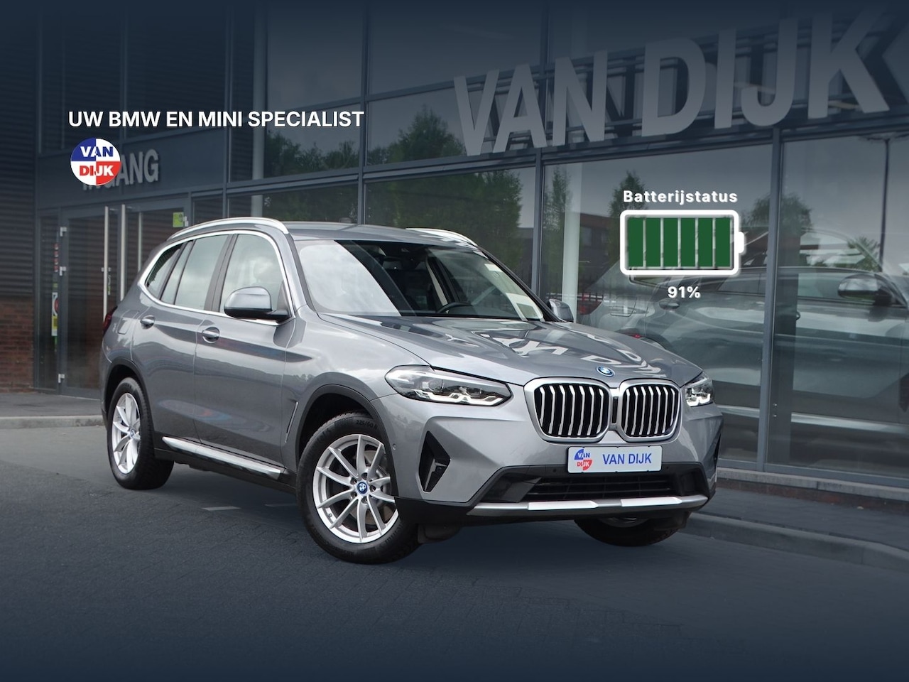 BMW X3 - xDrive30e Live Cockpit Plus Geluidsisolerende ruiten LED-koplampen Sportstoel 18''LM Velge - AutoWereld.nl