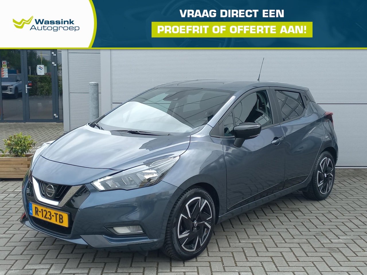 Nissan Micra - 1.0T 92pk N-Design + Connect Pack | Airconditioning | Navigatie | Cruise control | Apple / - AutoWereld.nl