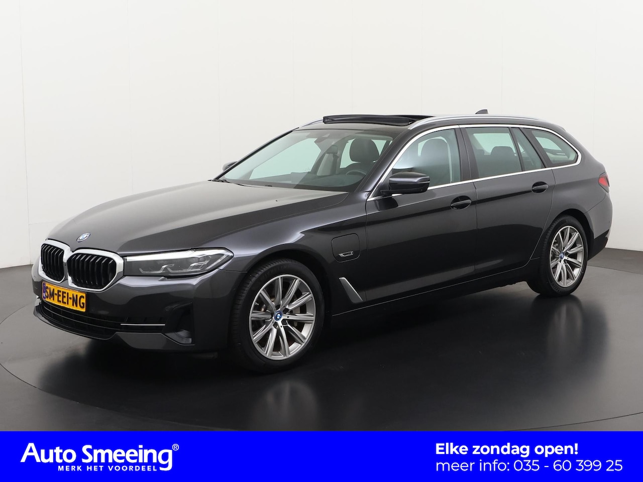 BMW 5-serie Touring - 530e xDrive Business Plus | Panoramadak | 360 Camera | Head-Up | Zondag Open! - AutoWereld.nl