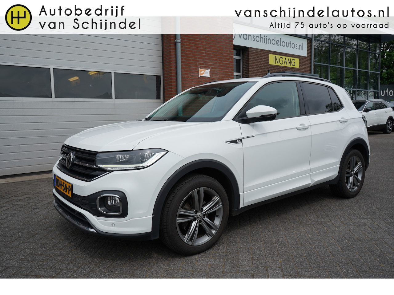Volkswagen T-Cross - 1.0 TSI DSG R-LINE STYLE IQ LIGHT STOELVERWARMING ANDROID/APPLECARPLAY NAVI ADAPTIEVE CRUI - AutoWereld.nl