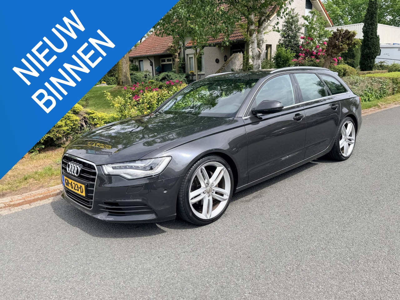 Audi A6 Avant - 2.0 TFSI S-Line 240PK Automaat•Leder•Navi - AutoWereld.nl