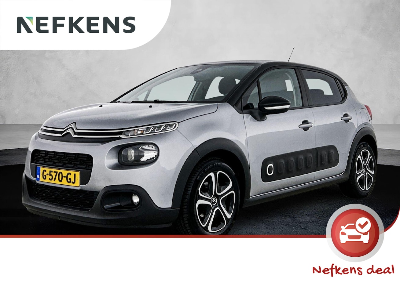 Citroën C3 - Feel Edition 82pk | Lage kilometerstand | Navigatie | Climate Control | Cruise Control | P - AutoWereld.nl