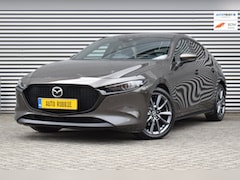 Mazda 3 - 3 2.0 e-SkyActiv-G M-Hybrid 180-PK, Airco, Ecc, Cruise, Navi, Camera, Leder