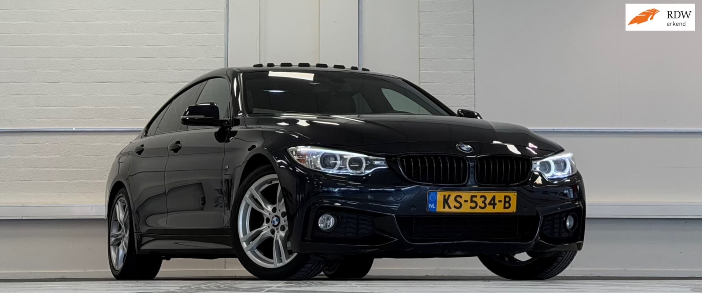 BMW 4-serie Gran Coupé - 420i Centennial High Executive Schuif/kanteldak Leer Navi Vol! - AutoWereld.nl