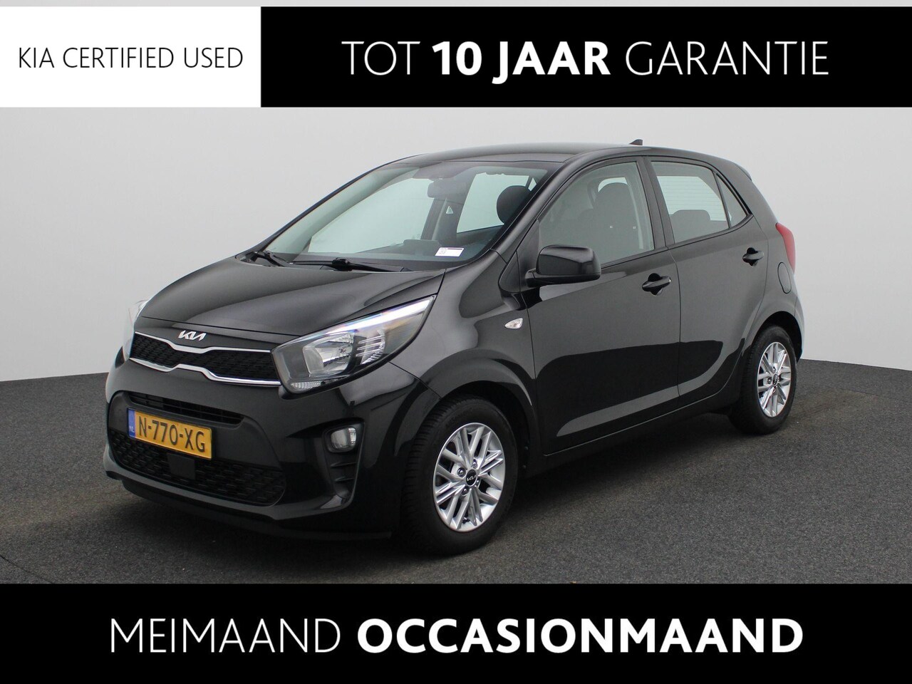Kia Picanto - 1.0 DPi DynamicLine | Apple Carplay/ Android Auto | Camera | Cruise Control | Airco - AutoWereld.nl