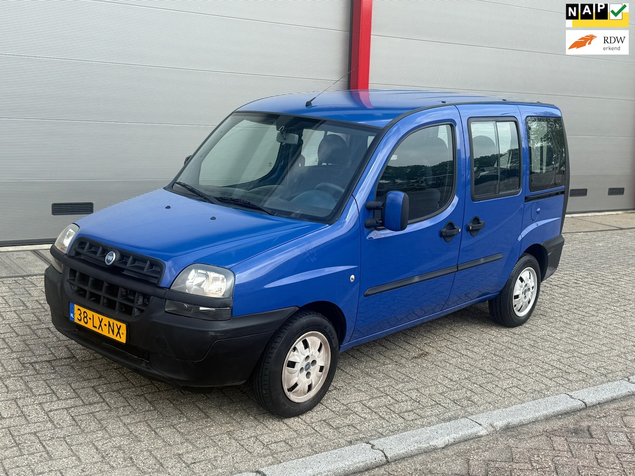 Fiat Doblò - 1.6-16V ELX | Airco | Eerste eigenaar | nette auto ! - AutoWereld.nl