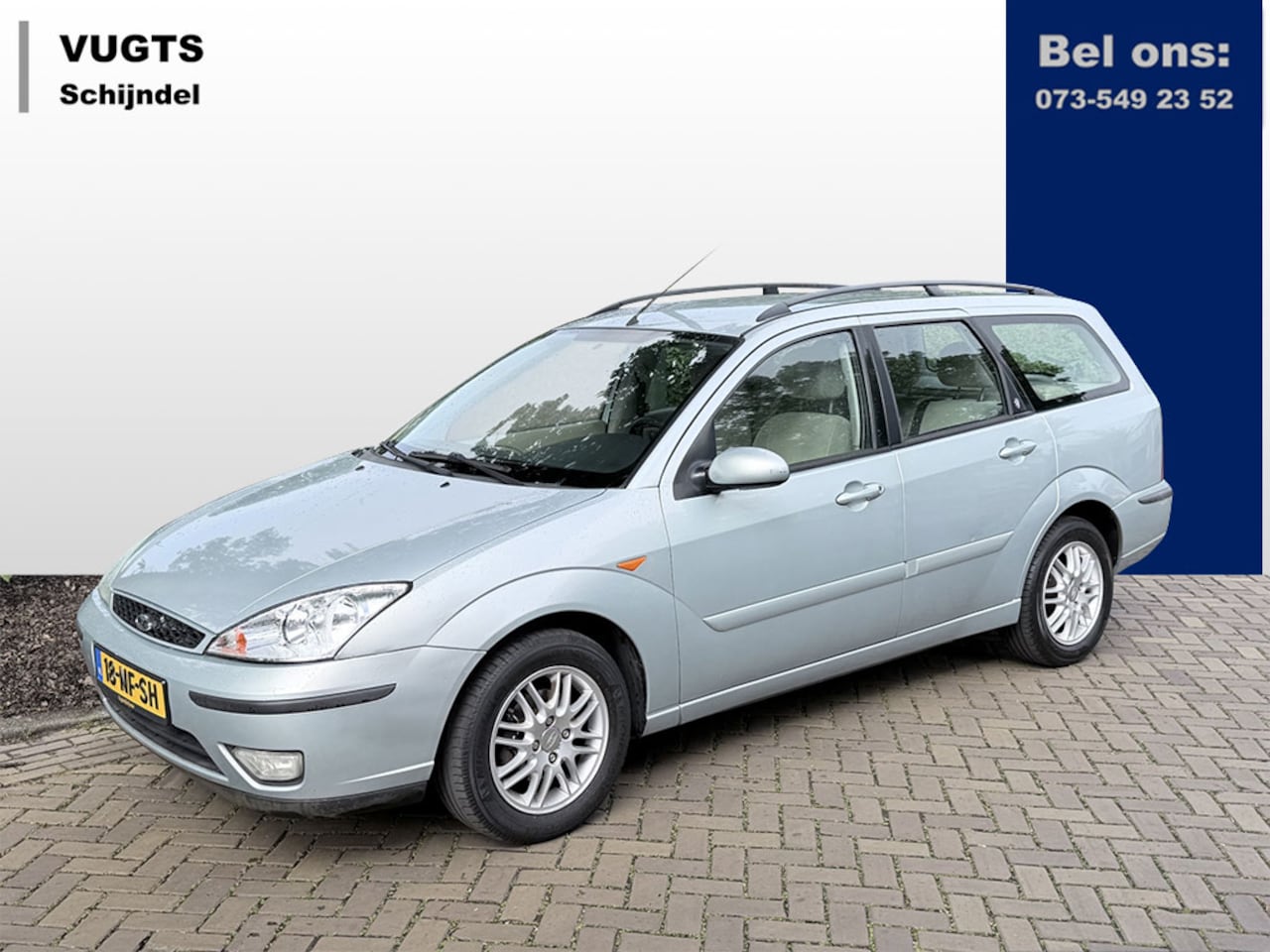 Ford Focus Wagon - 1.6-16V Ghia Automatische airco! - AutoWereld.nl