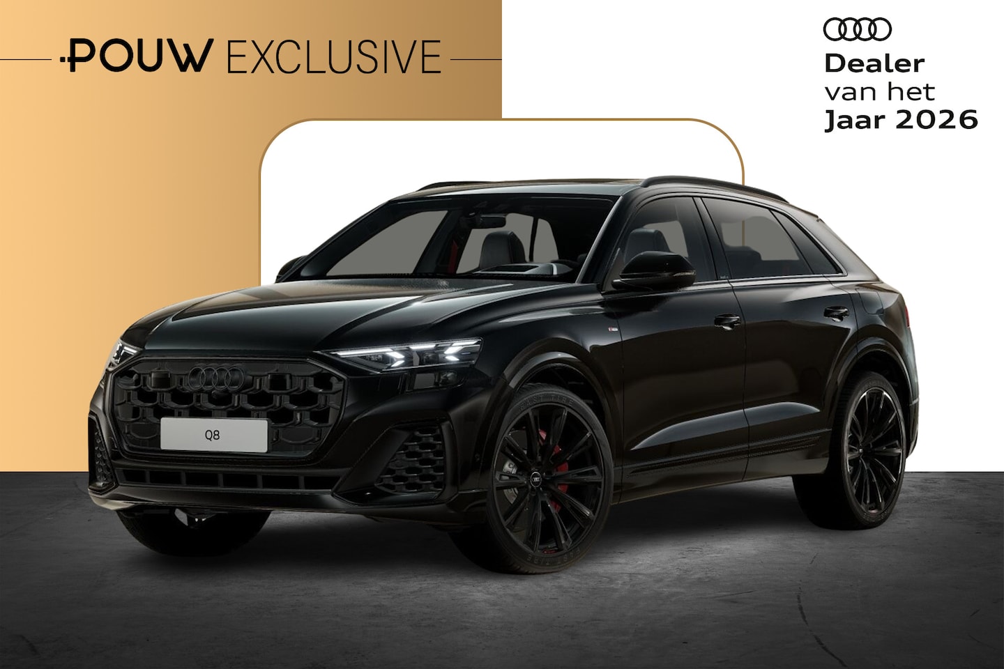 Audi Q8 - 60 TFSI e quattro 490pk Pro Line S Competition | Assistentie Pakket Plus | 23" Velgen - AutoWereld.nl