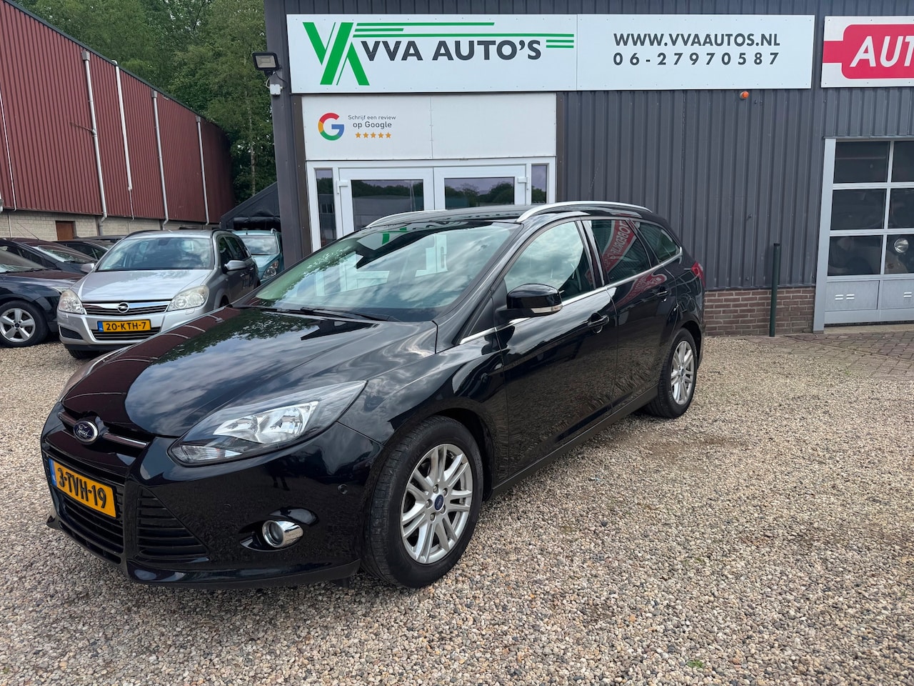 Ford Focus Wagon - 1.0 Edition Plus cruise contr, clima, trekhaak, blueooth, parkpilot etc! - AutoWereld.nl