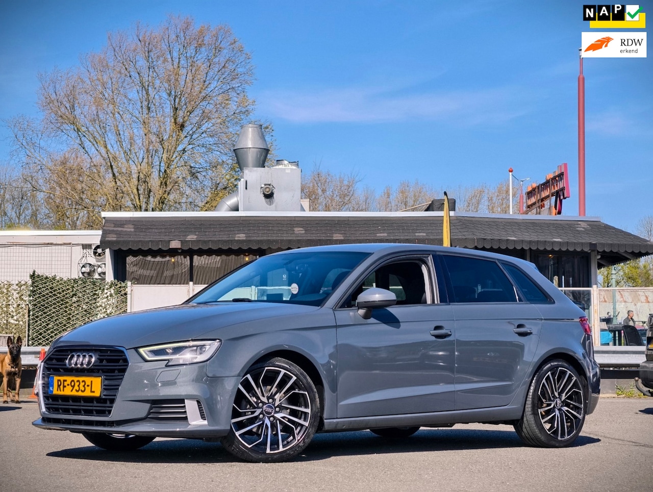 Audi A3 Sportback - 1.0 TFSI Sport Lease Edition // AUTOMAAT / LED / CRUISE / NAVI / NAP - AutoWereld.nl
